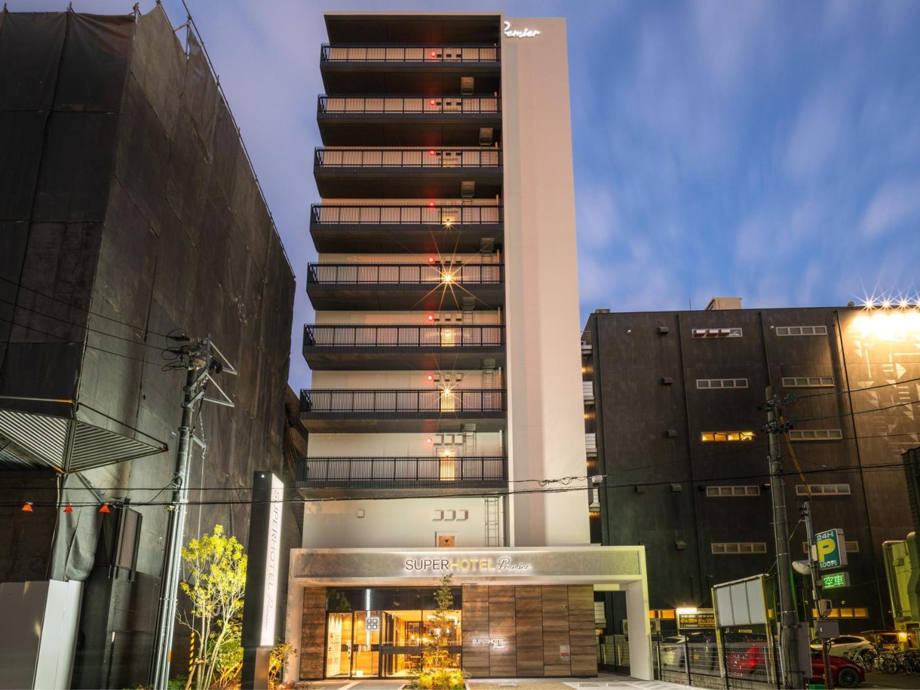 Super Hotel Premier Nagoya Sakuradoriguchi Minamisotoboricho Exterior foto